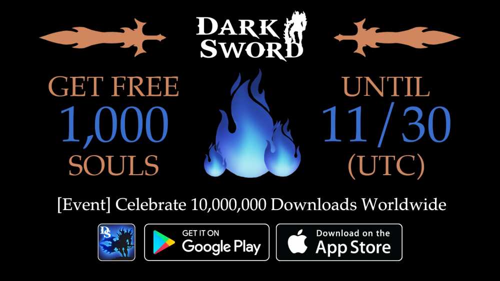 NANOO GAMES - [Dark Sword 2] FREE SOUL EVENT! Use the